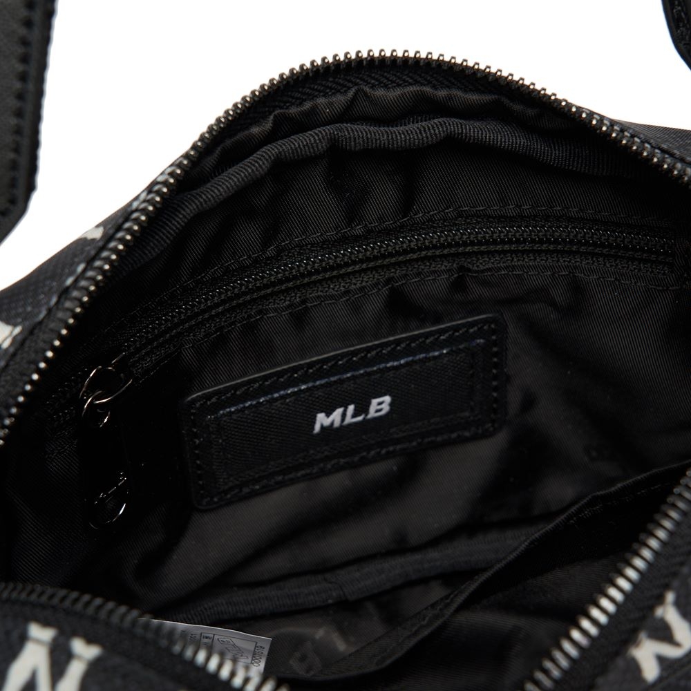 Túi MLB Korea Monogram Mini Crossbody New York Yankees Black