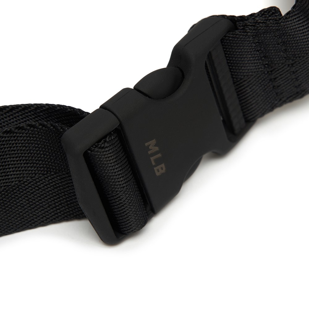 Túi MLB Monogram Nylon Jacquard Hip Sack Boston Red Sox D.Beige