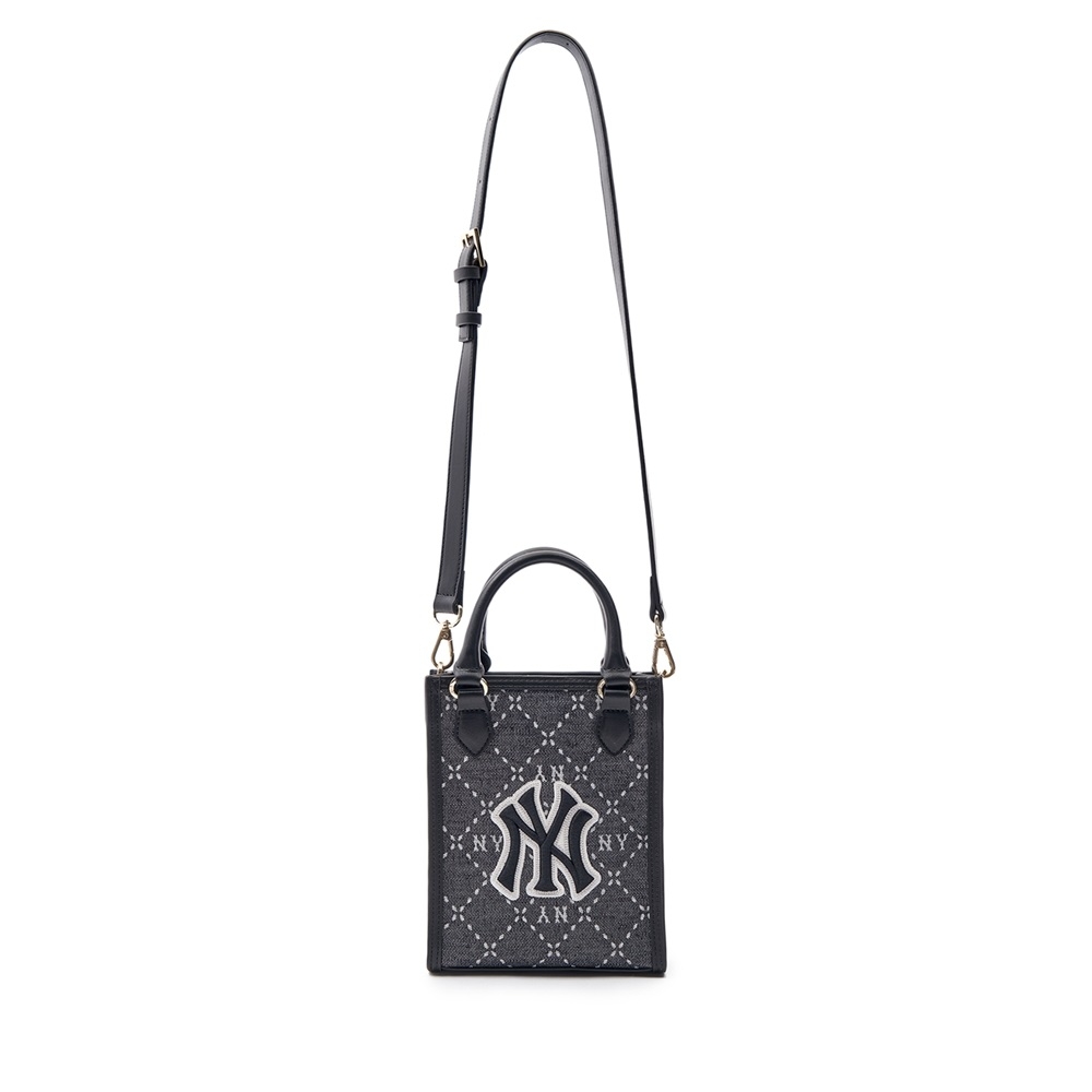 Túi MLB Korea [KIDS] Diamond Monogram Phone Pouch New York Yankees Black