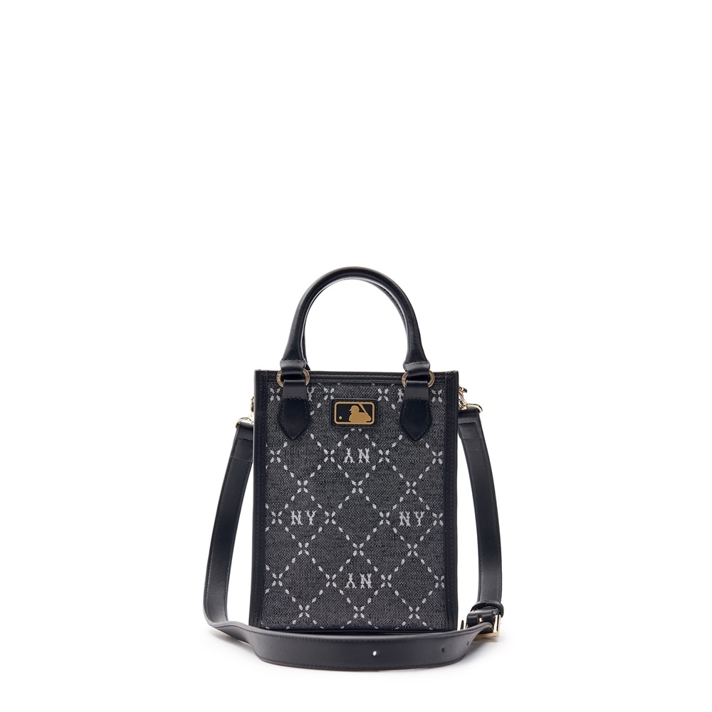 Túi MLB Korea [KIDS] Diamond Monogram Phone Pouch New York Yankees Black