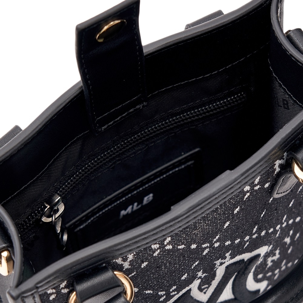 Túi MLB Korea [KIDS] Diamond Monogram Phone Pouch New York Yankees Black