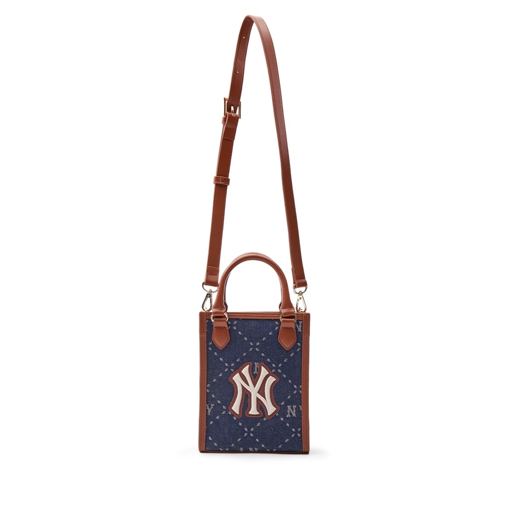 Túi MLB Korea [KIDS] Diamond Monogram Phone Pouch New York Yankees Navy