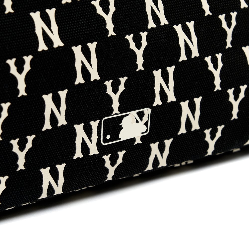 Túi MLB Monogram Tote Bag New York Yankees Black