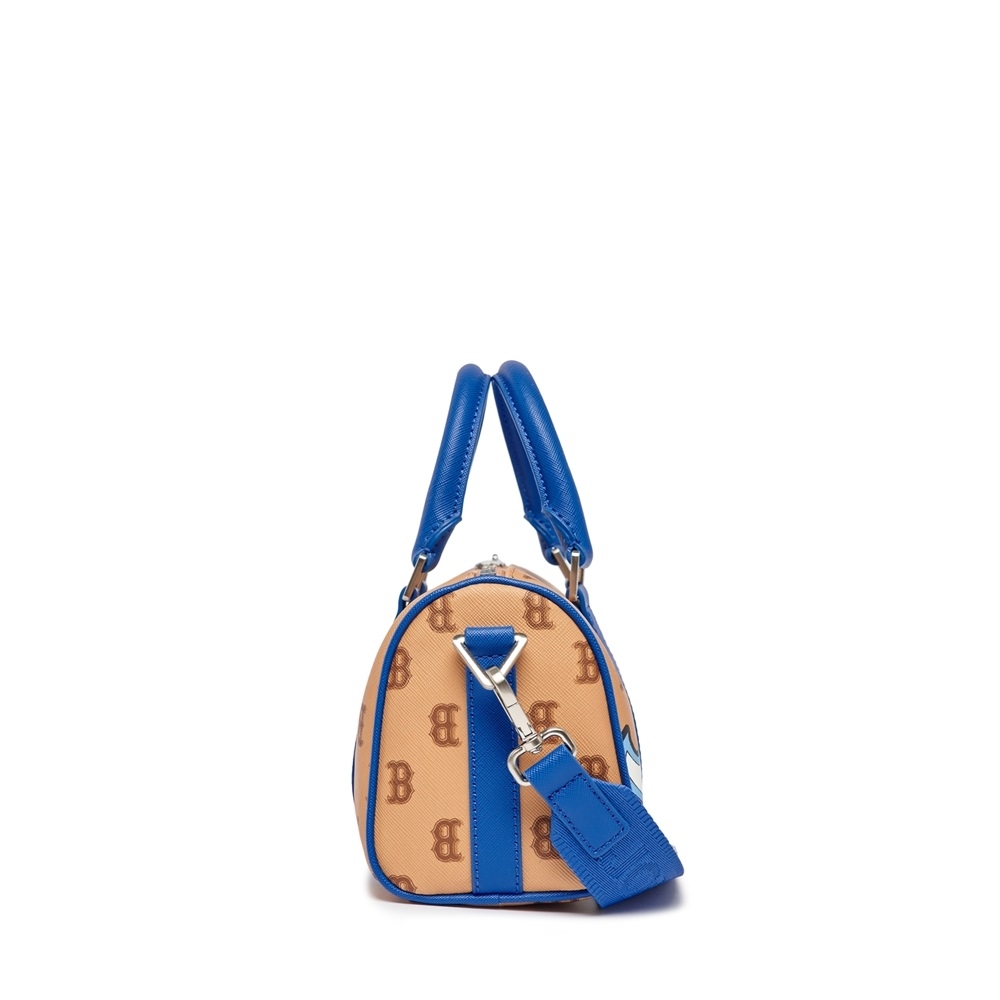 Túi MLB Monotive Coated Canvas Boston Bag S Boston Red Sox Sand