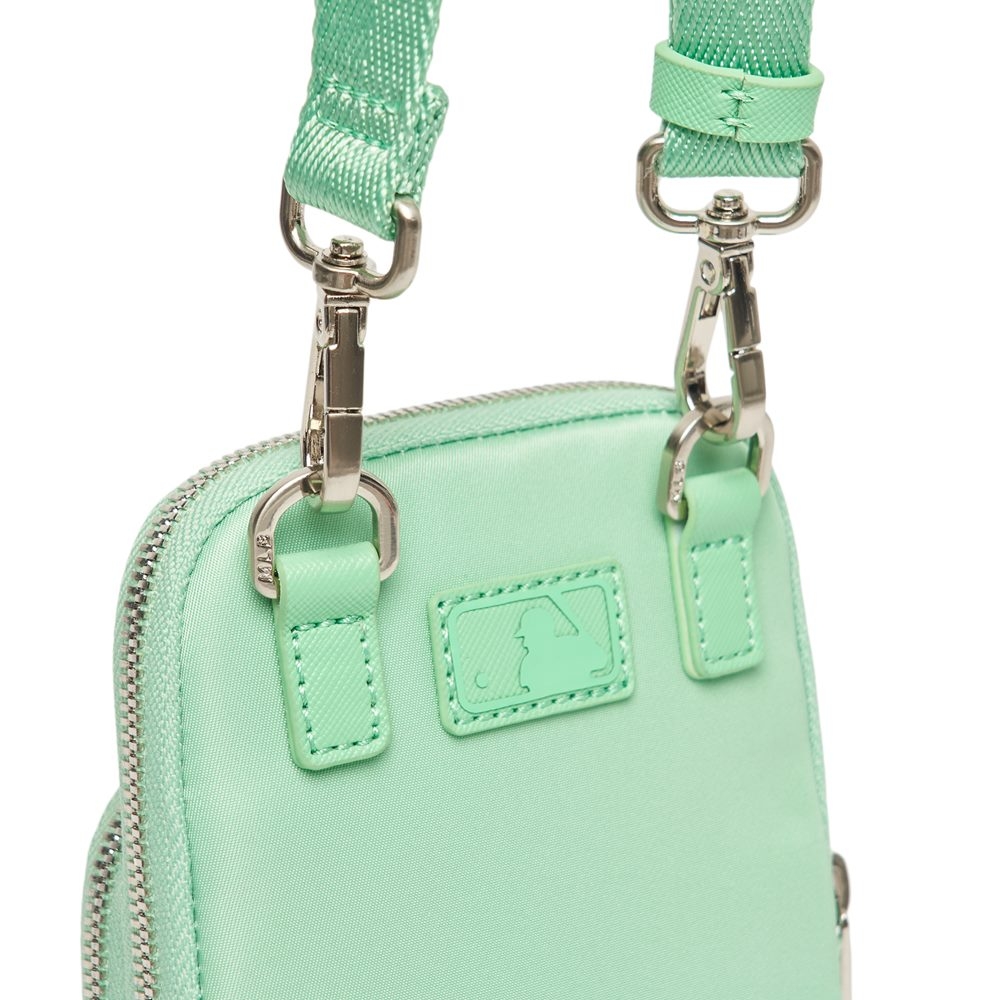 Túi MLB Nylon Phone Pouch Boston Red Sox L.Khaki