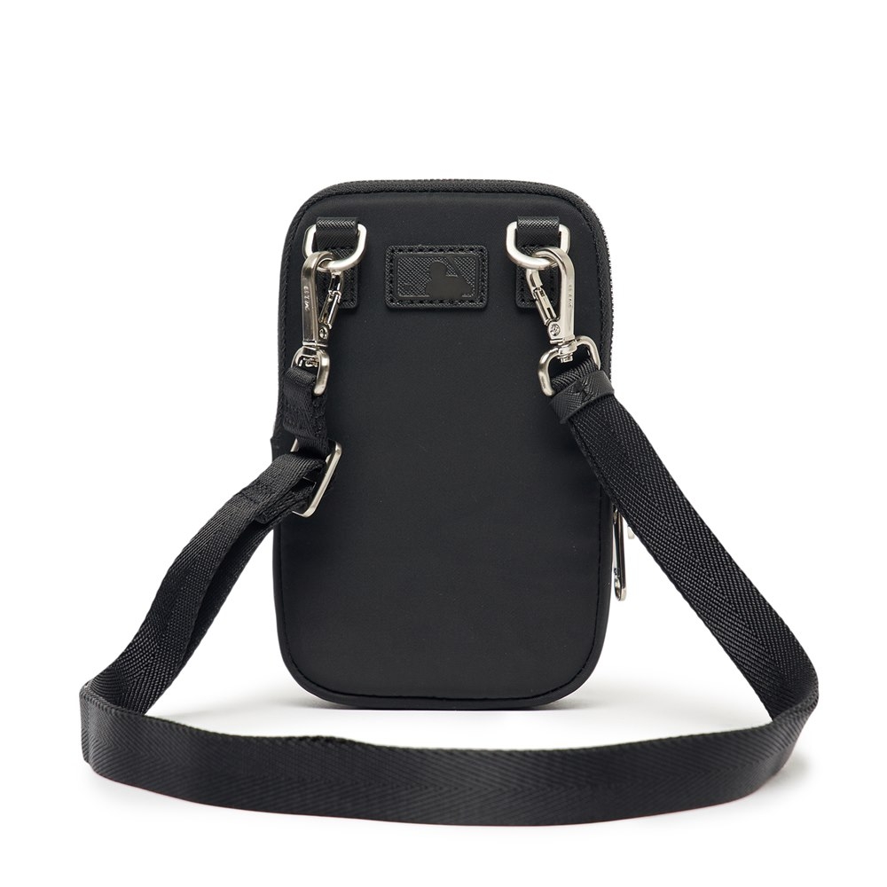 Túi MLB Nylon Phone Pouch New York Yankees Black