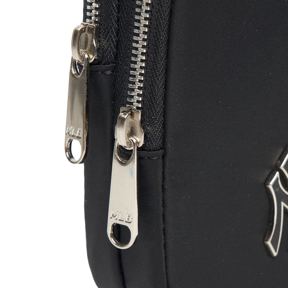 Túi MLB Nylon Phone Pouch New York Yankees Black