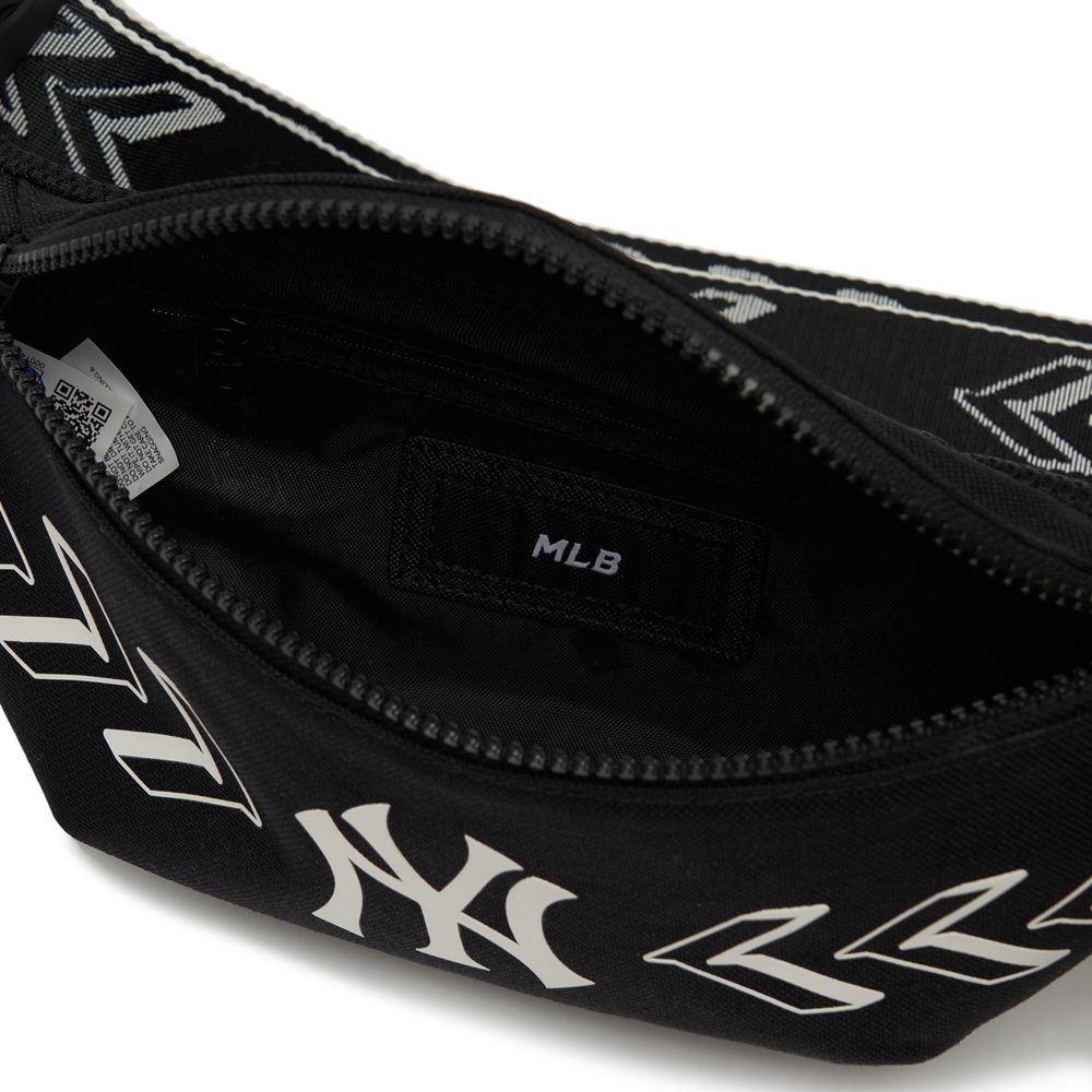 Túi MLB Seam Ball Hip Sack New York Yankees Black