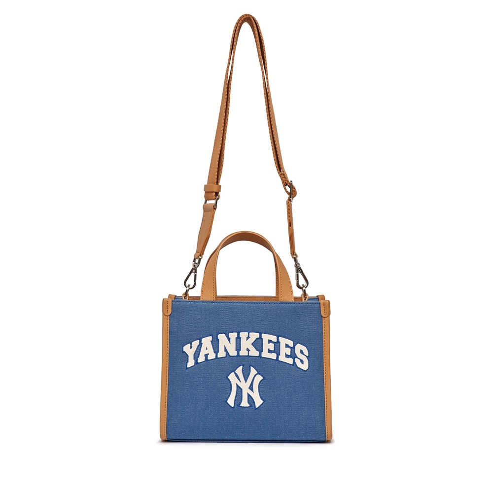 Túi MLB Varsity Basic Canvas Mini Tote Bag New York Yankees Indigo