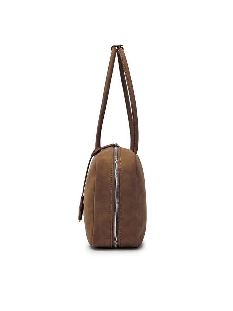 Túi MLB Basic Palette Square Tote Bag Boston Red Sox Brown