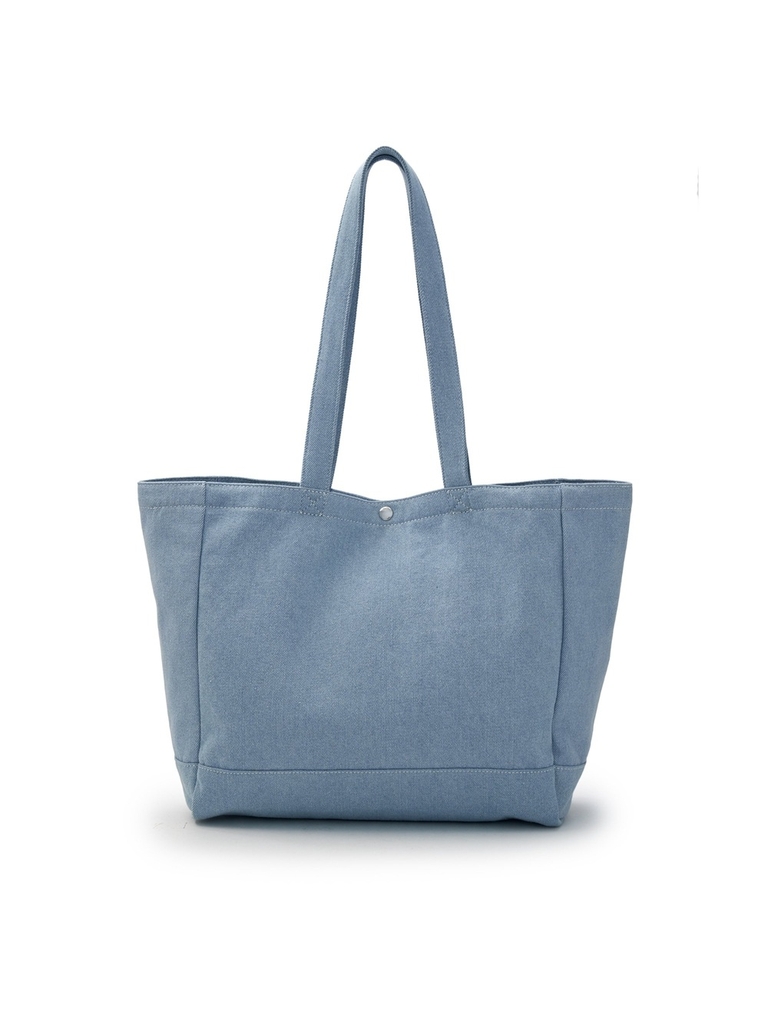 Túi MLB Vintage Lettering Denim Shopper Bag LA Dodgers Blue [Karina PICK]