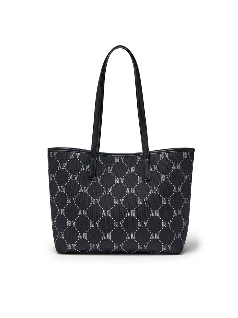 Túi MLB Dia Mono Jacquard Tote Bag New York Yankees Black