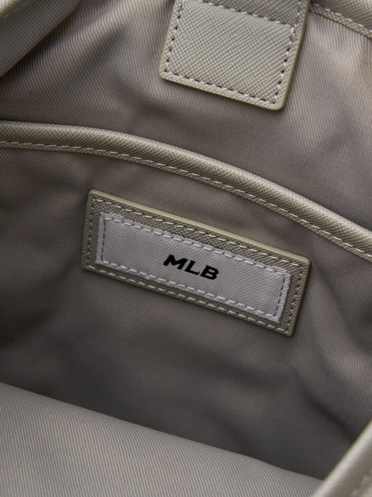 Túi MLB Korea Classic Mono Jacquard Bucket Bag New York Yankees Grey