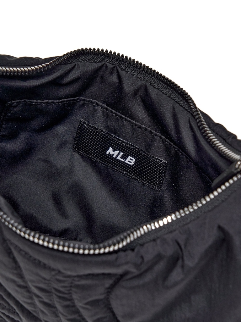 Túi MLB Basic Sporty Stitch Hobo Bag New York Yankees Black
