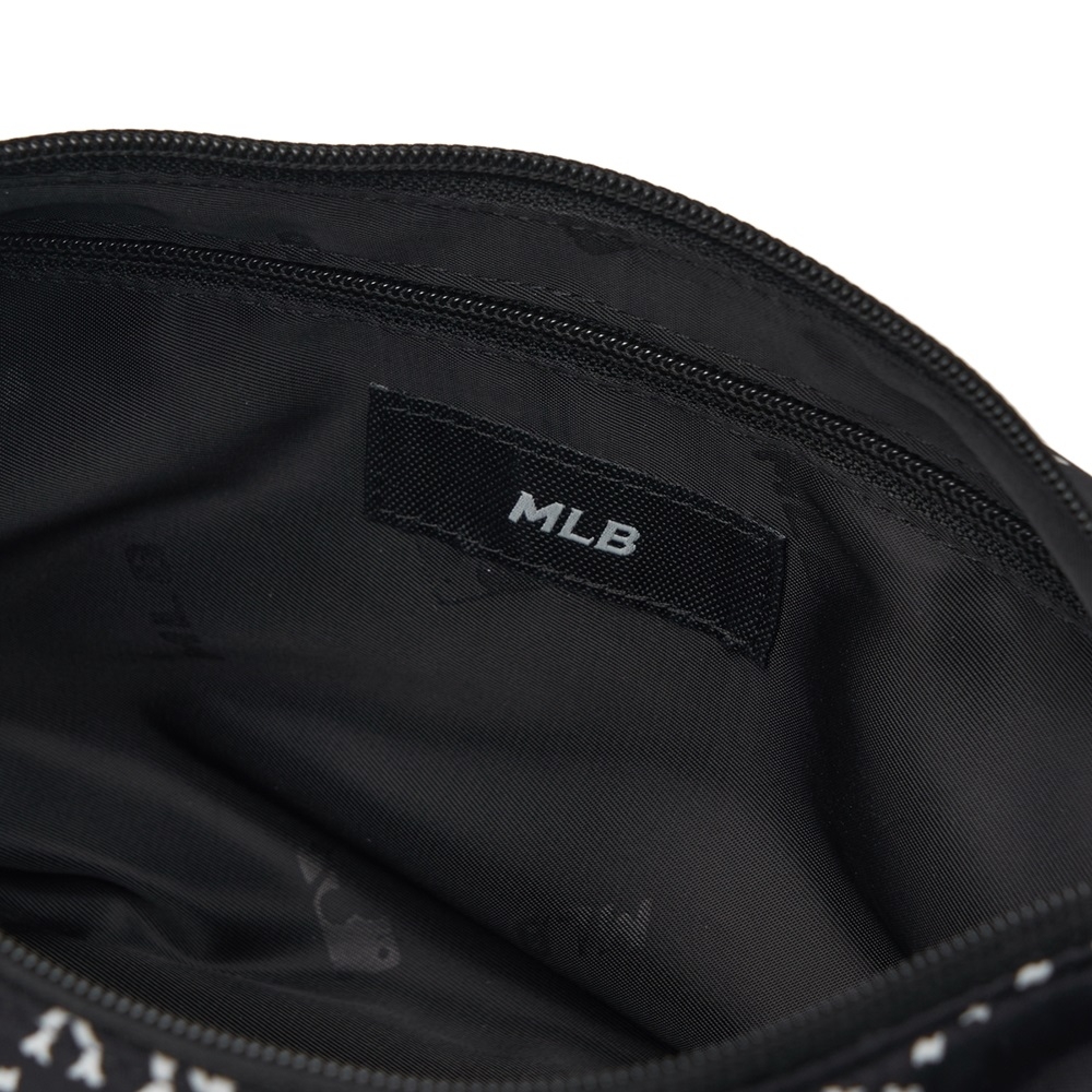 Túi MLB Korea Dia Mono Sportive Hobo Bag New York Yankees Black