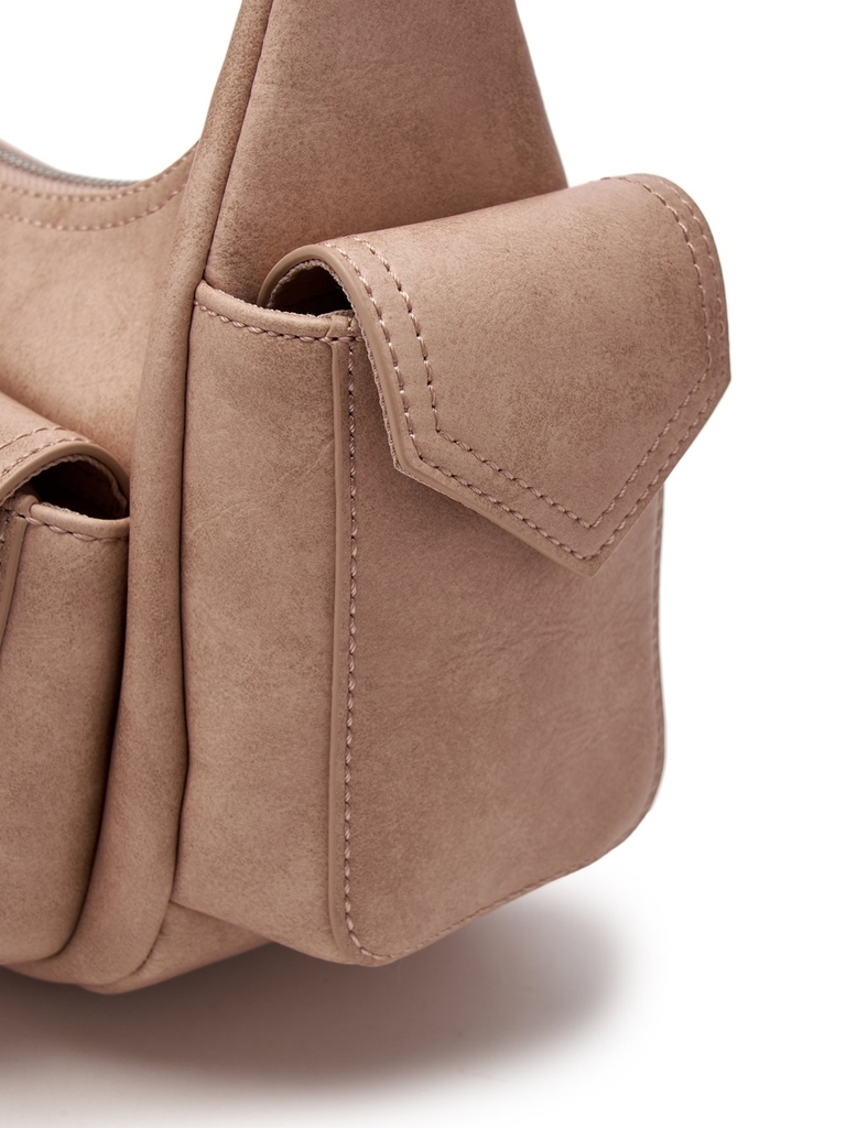 Túi MLB Korea Multi Pocket Cargo Bag New York Yankees Pink