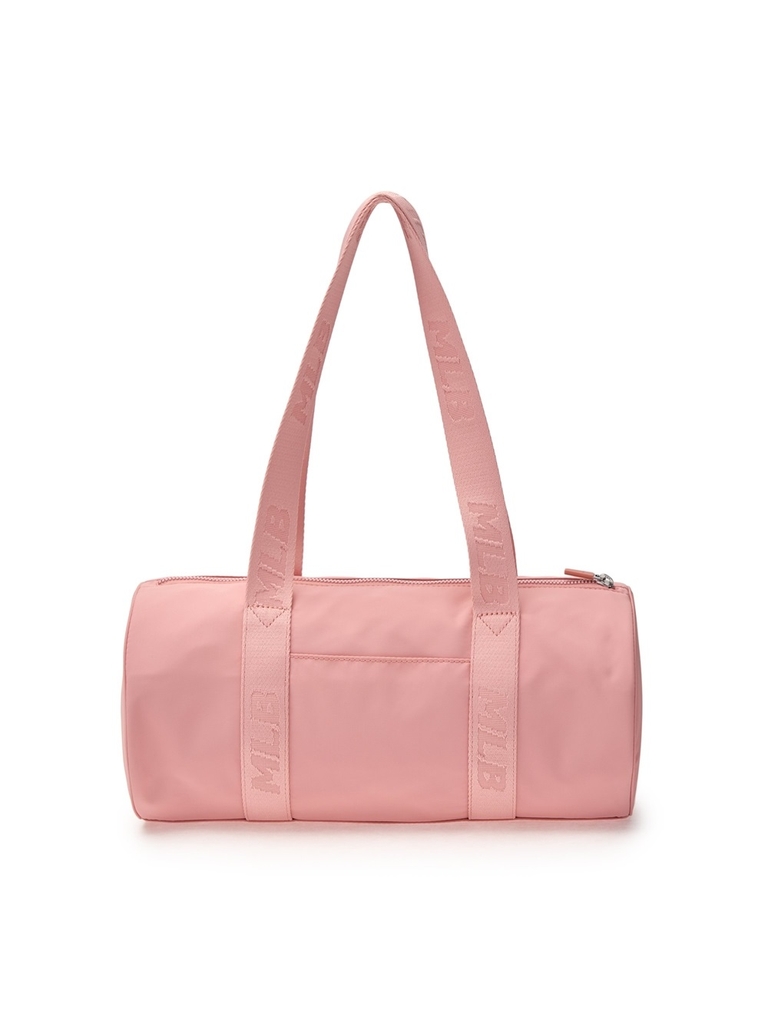 Túi MLB Korea Nylon Sportive Round Shoulder Bag New York Yankees Pink