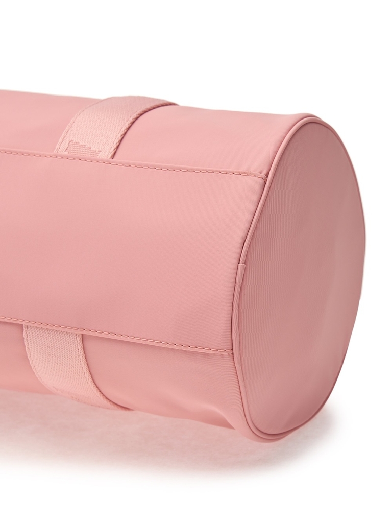 Túi MLB Korea Nylon Sportive Round Shoulder Bag New York Yankees Pink