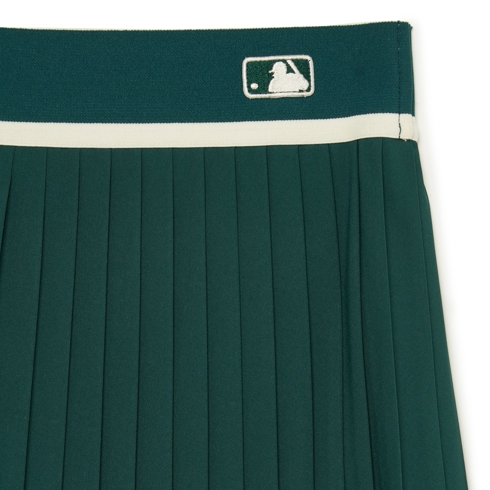 Váy MLB Korea Classic Sports Accordion Pleated LA Dodgers D.Green