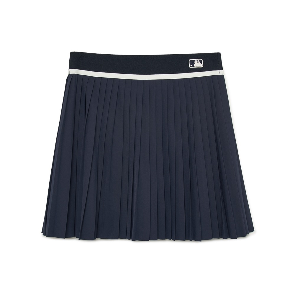 Váy MLB Korea Classic Sports Accordion Pleated LA Dodgers D.Navy
