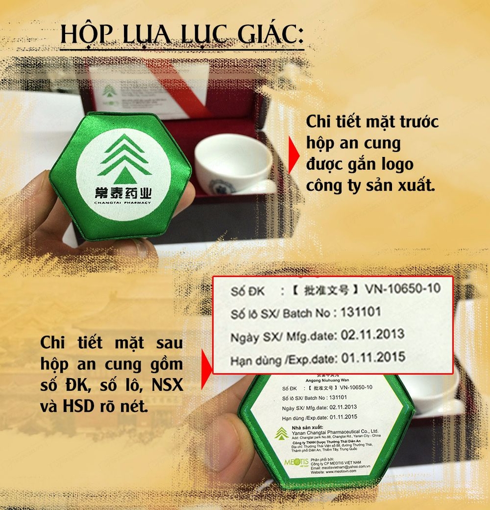 Thực phẩm An Cung Rùa Vàng Hộp Gỗ