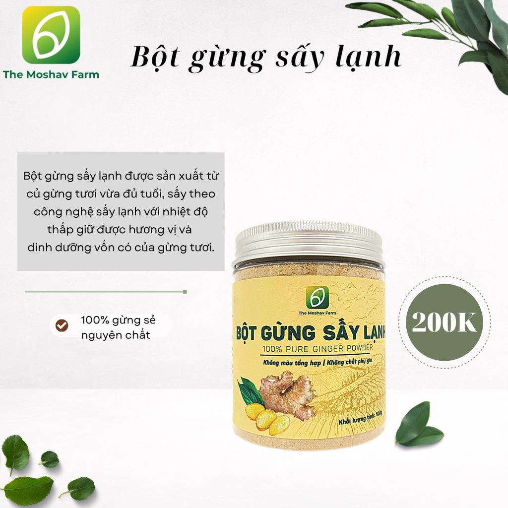 Bột gừng sấy lạnh