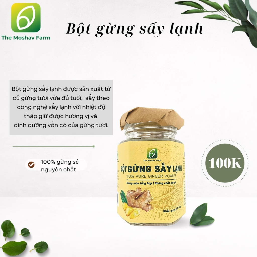 Bột gừng sấy lạnh