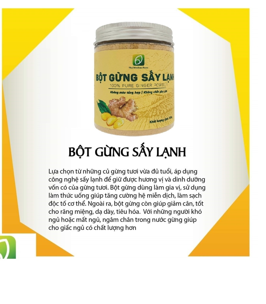 Bột gừng sấy lạnh