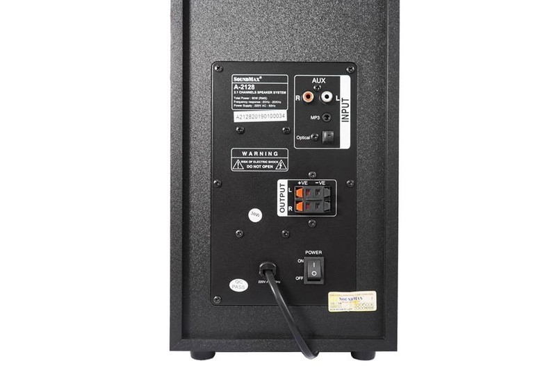 Loa SOUNDMAX A2128 / 2.1 (Hỗ trợ USB/SD Card 128GB, Bluetooth 4.2, Optical)