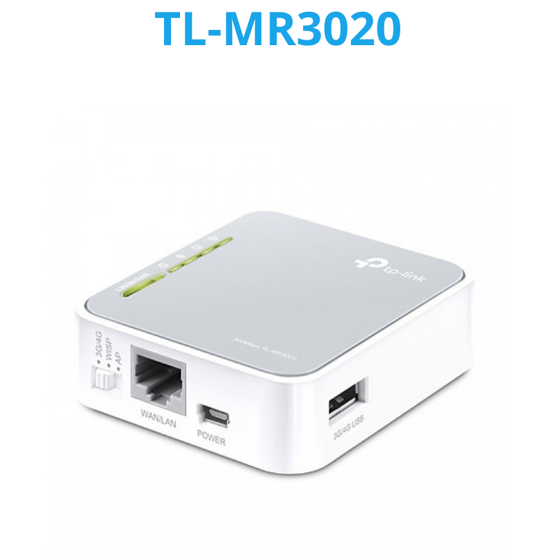 Router Wi-Fi Di Động Chuẩn N 3G4G TL-MR3020
