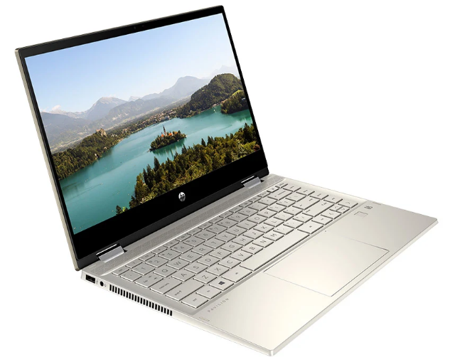Máy tính xách tay HP Pavilion x360 HP Pavilion x360 14-dy0075TU I7-1165G7/8G/ 512GB SSD/14.0FHDT/PEN/FP/WL/BT/3C/VÀNG/WIN 11SL(46L93PA)