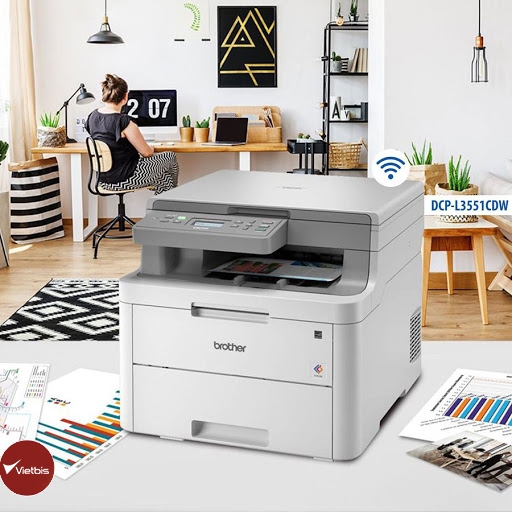 Máy in màu Brother Laser DCP-L3551CDW