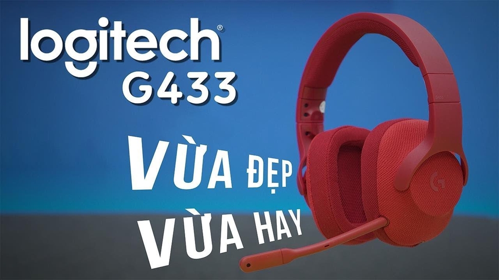 HEADPHONE LOGITECH G433 (co mic) Dành cho GAME