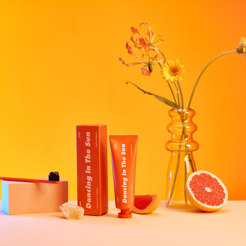 Kem Đánh Răng Unpa Cha Cha Grapefruit Toothpaste 100G Unpa Cosmetic VN