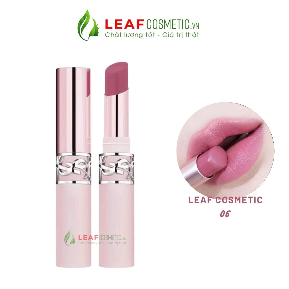 Set Quà Son Thỏi YSL Lovenude Lip Blusher 06 Naughty Pink - Màu Hồng Lạnh (Set Sinh Nhật 01)