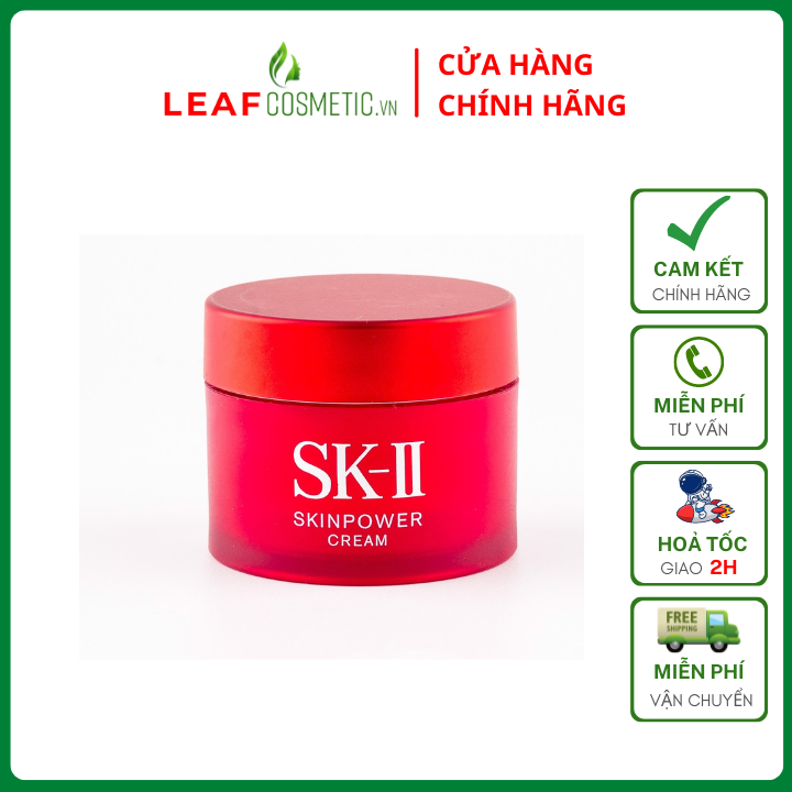 SK-II Skin Power Cream - Kem dưỡng chống lão hóa và tái tạo da