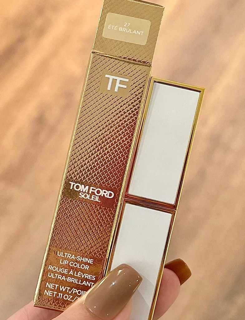 Son Thỏi Tom Ford Soleil Ultra Shine 27 Ete Brulant - Đỏ Đất