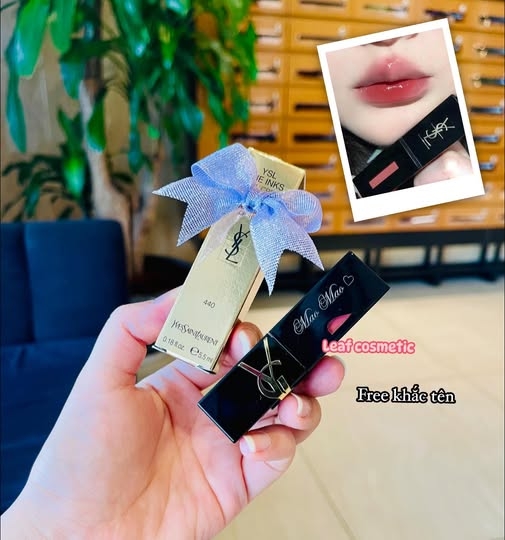 Set Son Kem Bóng YSL The Inks Vinyl Cream Vỏ Trái Tim – Phiên Bản Giới Hạn Lễ Thất Tịch 2026 (Chọn Màu)