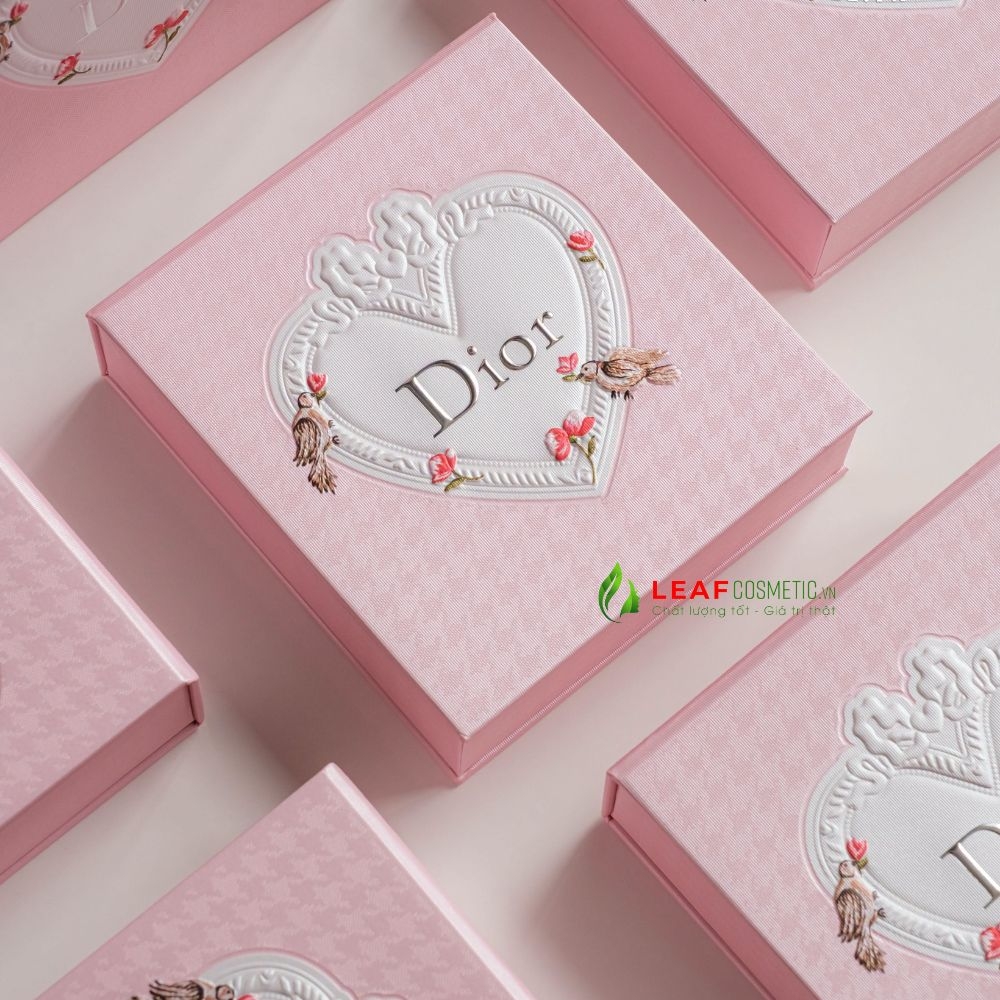 Set Quà Tặng 20/10 Dior Addict Lip Maximizer 2 Màu – Hộp Hồng Trái Tim Cao Cấp