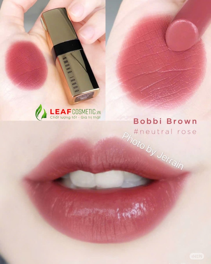 Son Thỏi Bobbi Brown Luxe Lipstick 315 Neutral Rose - Màu Hồng Đất