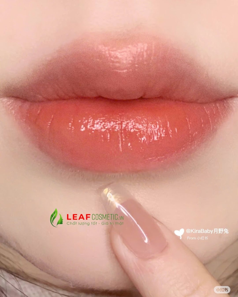 Son Kem YSL Loveshine Love Nude Lip Stain 520 Cinnamon Kiss – Màu Đỏ Cam Quế