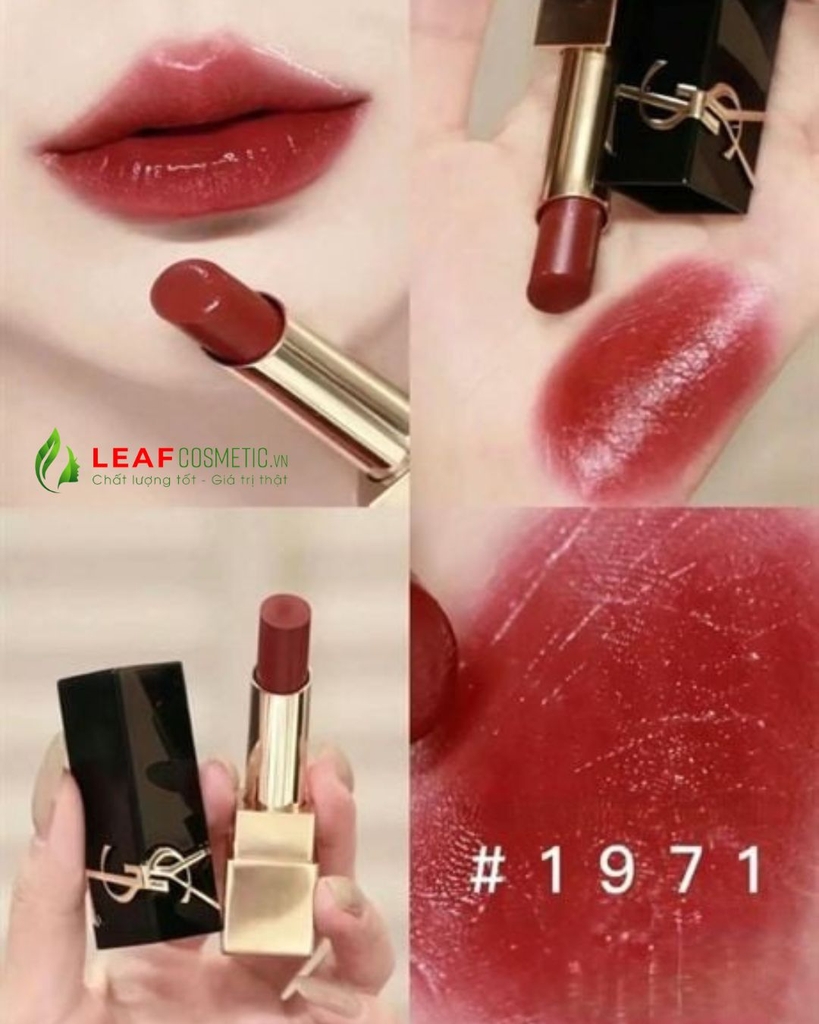 Son Thỏi YSL Rouge Pur Couture The Bold 1971 Rouge Provocation Mini - Màu Đỏ Đất (Nobox)
