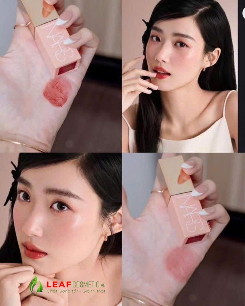 Má Hồng Kem NARS Afterglow Liquid Blush Insatiable - Màu Hồng Đào Nude