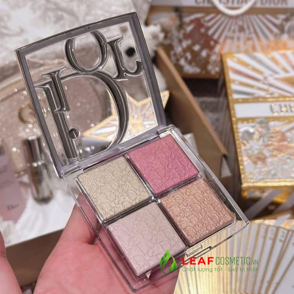 Phấn Bắt Sáng Highlight Dior Backstage Glow Maximizer Palette 004 Rose Gold Glow