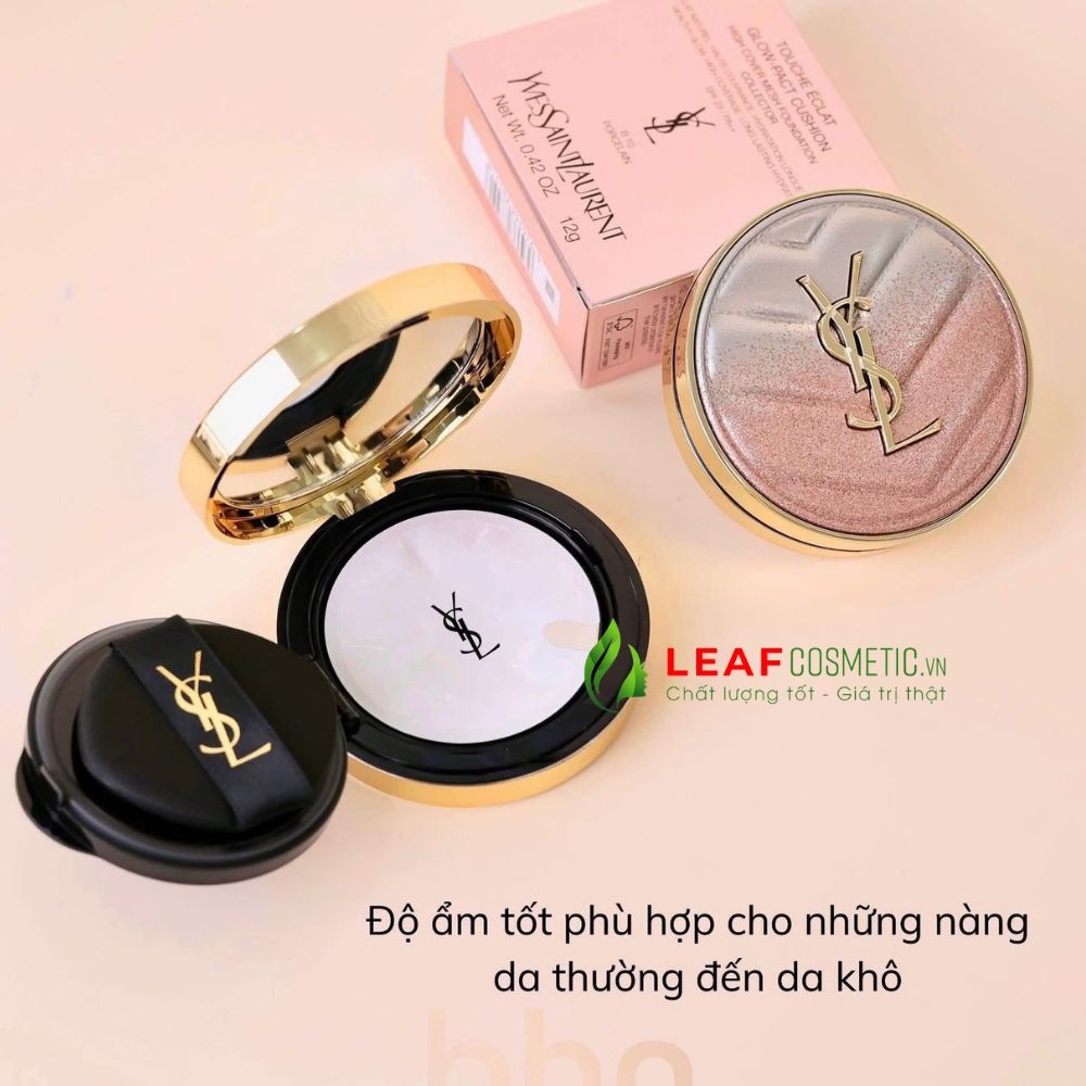 Phấn Nước YSL Touche Éclat Glow Pact Cushion Valentine Limited 2026 SPF50+