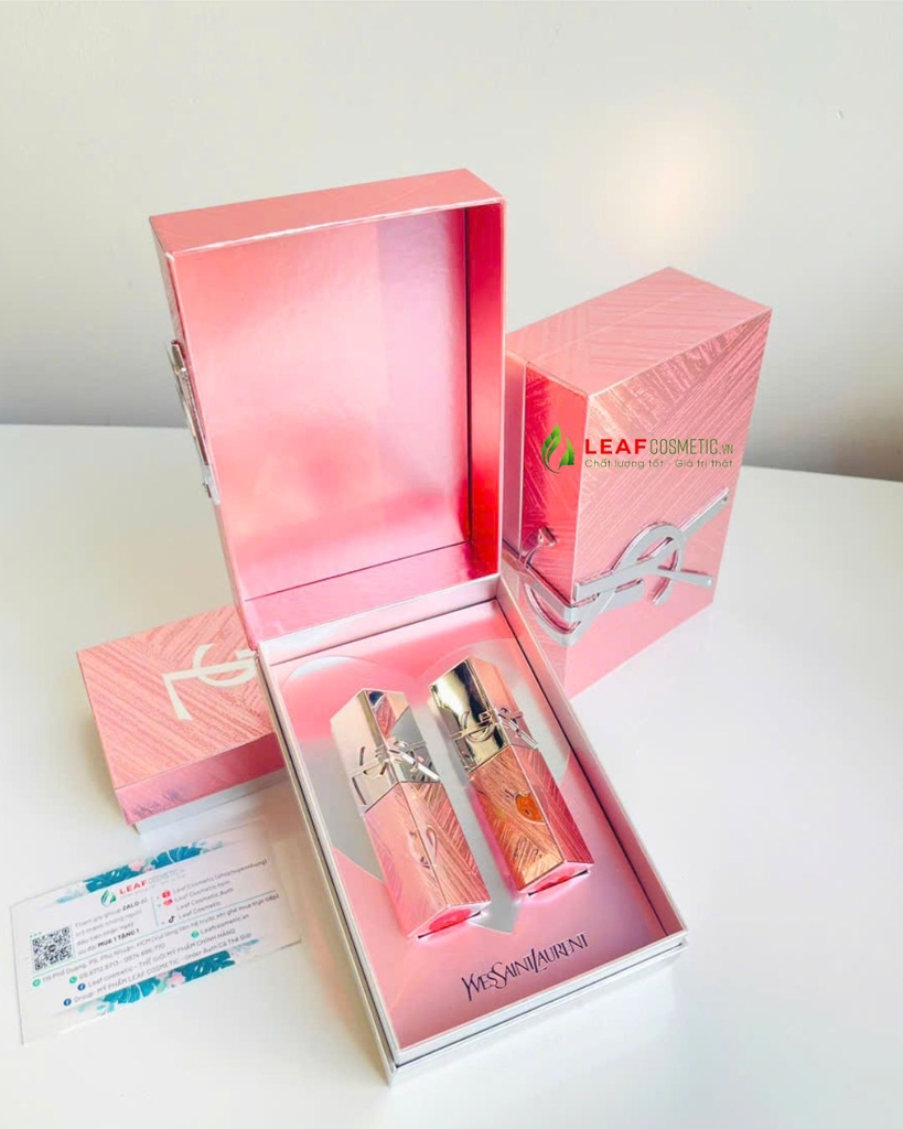 Set 2 Son YSL Love Light Collection 2026 Phiên Bản Giới Hạn Lễ Thất Tịch (Màu 445 & 610)