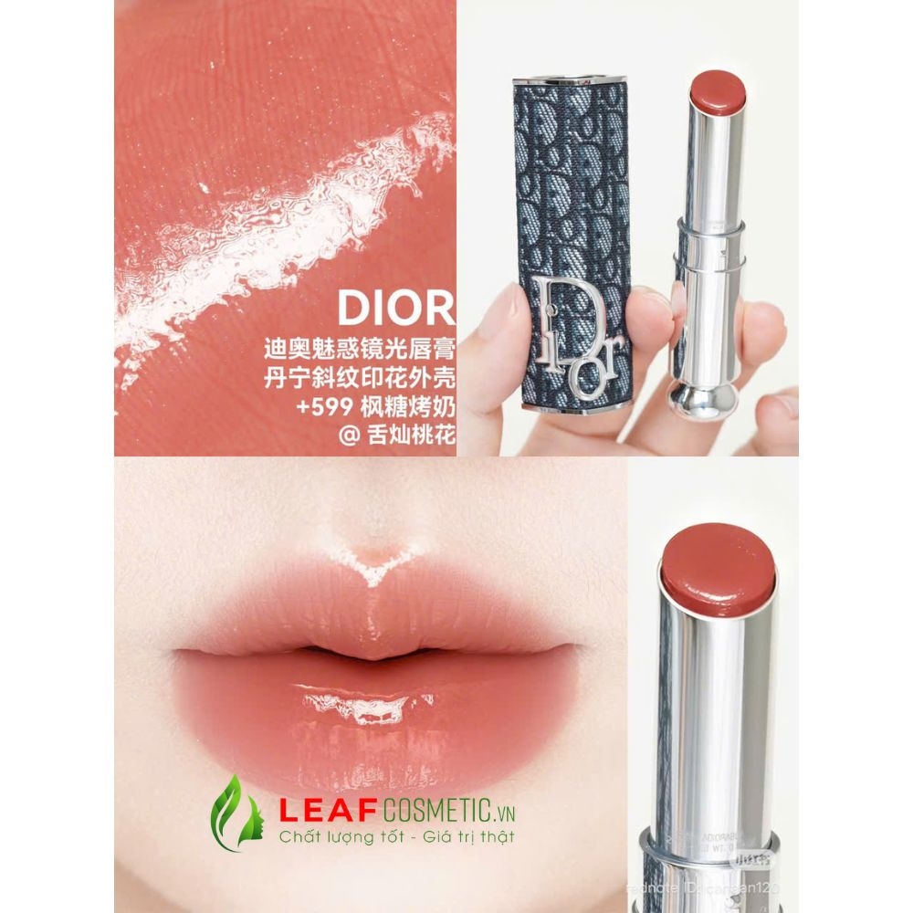 Son Dior Addict Glass Lipsticks 599 Adiorable - Đỏ ngọt nổi bật