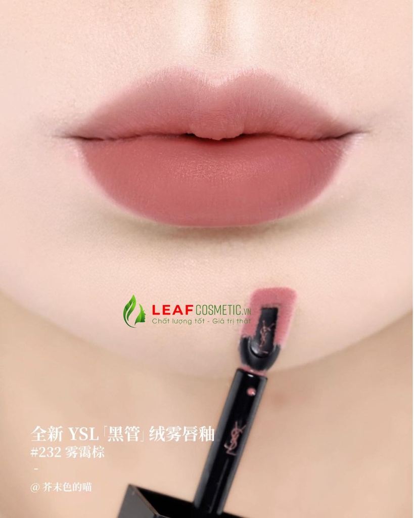 Son Kem YSL The Inks Blur 232 Mauve Captivation - Hồng Đất