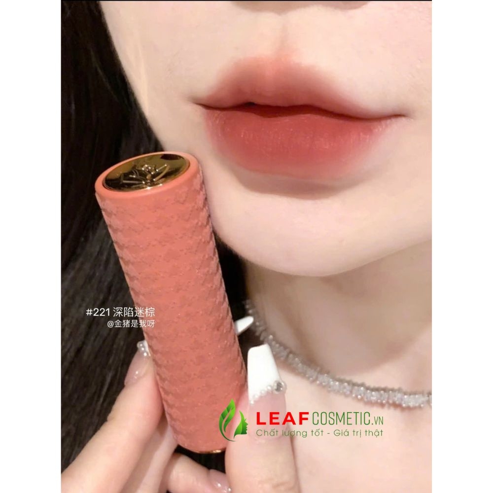 Son Thỏi Lancome L'absolu Rouge 221 Dramatised Nude - Đỏ Nâu