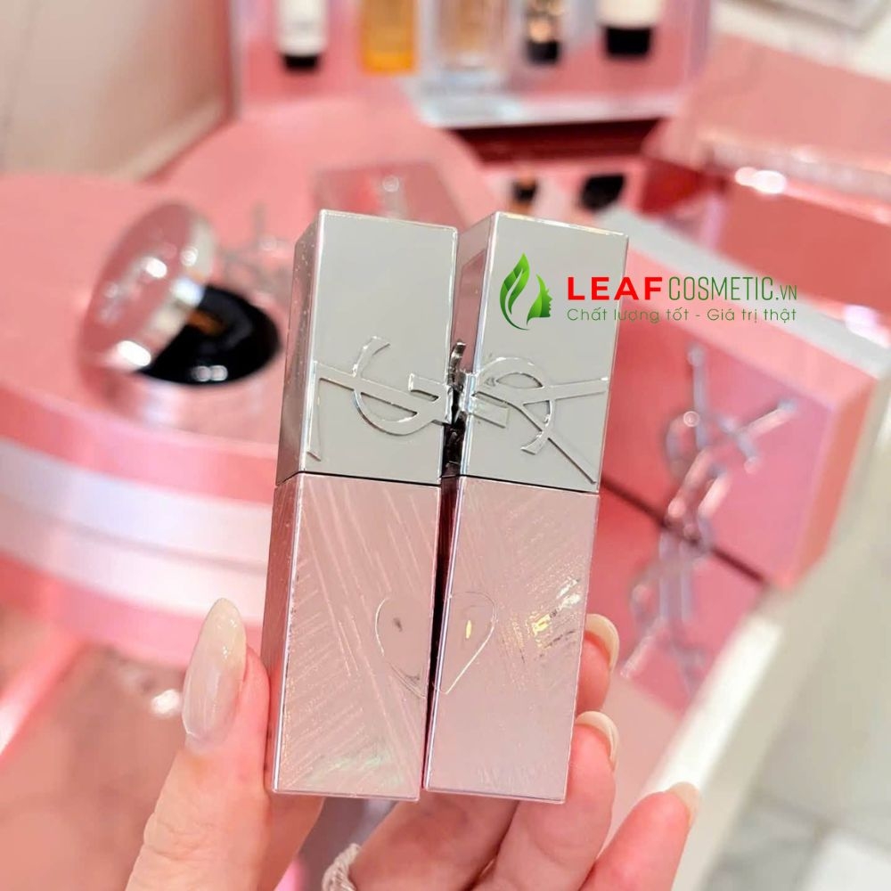 Son Kem YSL The Inks Vinyl Cream 610 Nude Champion - Màu Cam Đất Nude (Limited 2026)